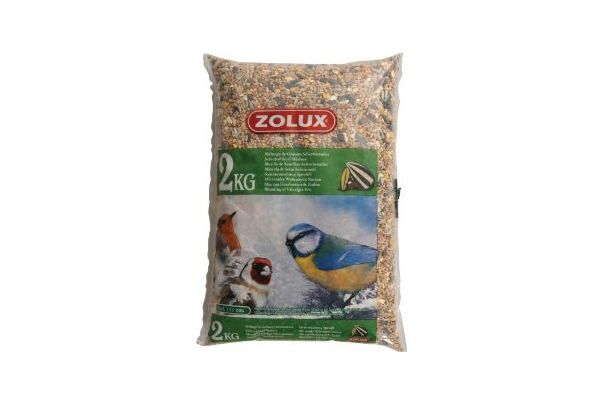 Mélange de graines pour oiseaux de jardin sac 2 kg. - zolux